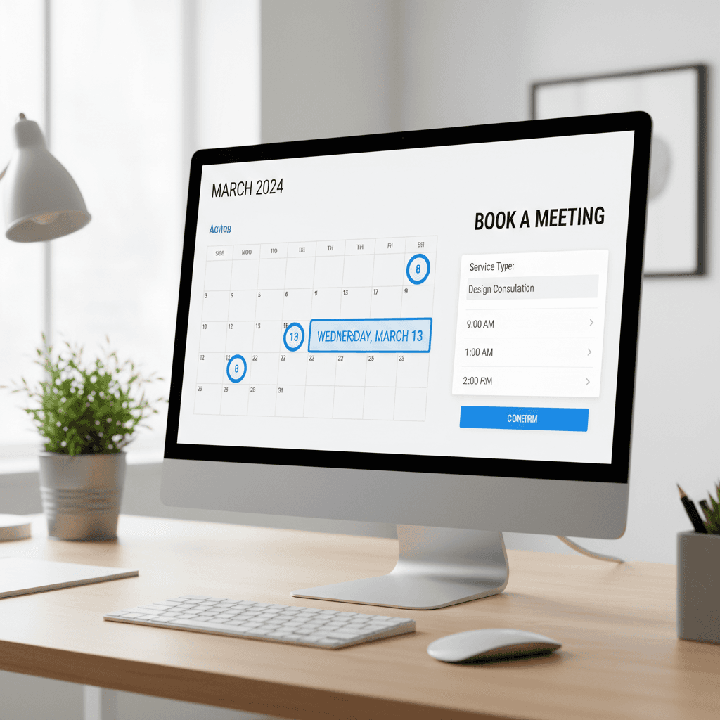 Automated appointment booking system
